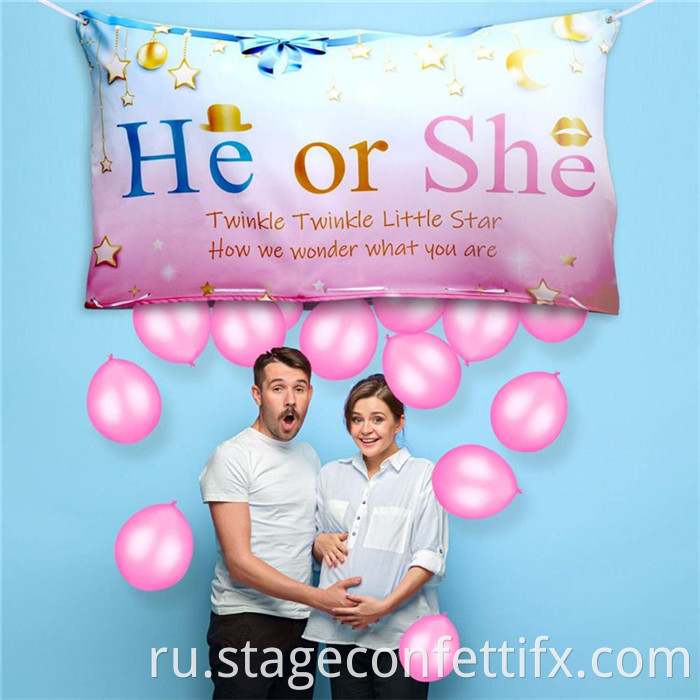 baby gender reveal balloon